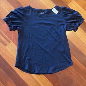 Loft outlets Puff sleeve tee